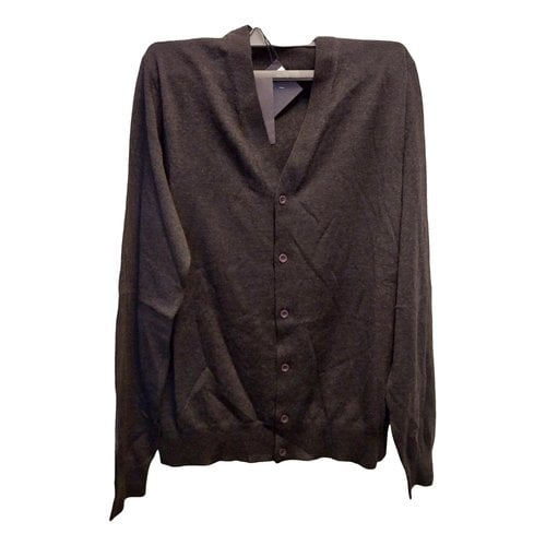 Pre-owned Prada Wool Knitwear & Sweatshirt In Grey