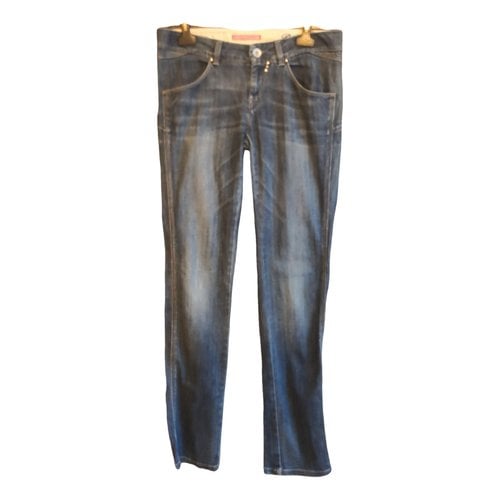 Pre-owned Fornarina Boyfriend Jeans In Blue