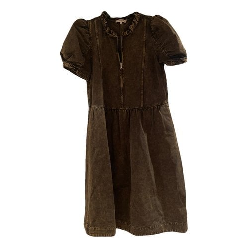 Pre-owned Sea New York Mid-length Dress In Brown