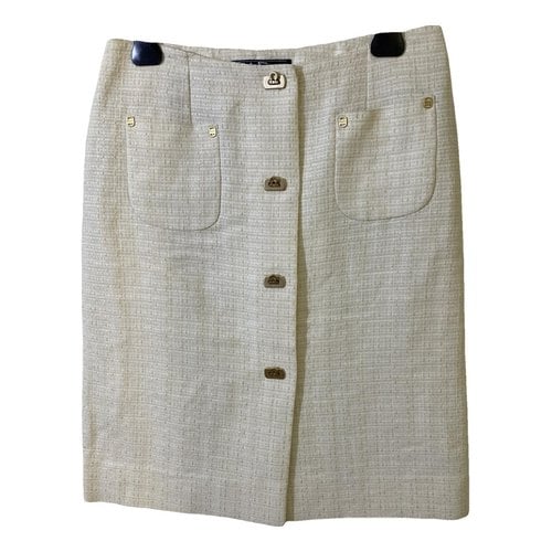 Pre-owned Ferragamo Silk Skirt In Other