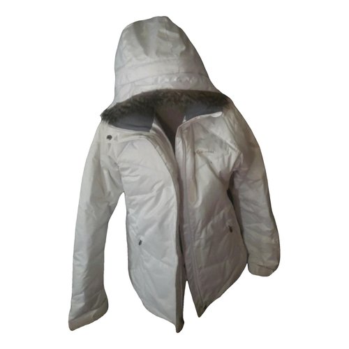 Pre-owned Columbia Parka In White