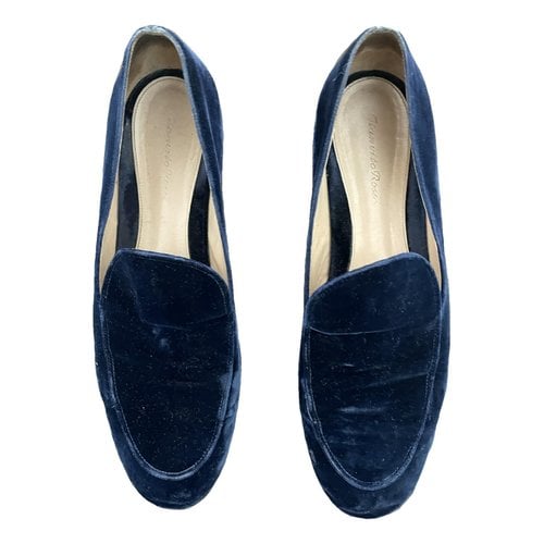 Pre-owned Gianvito Rossi Flats In Blue