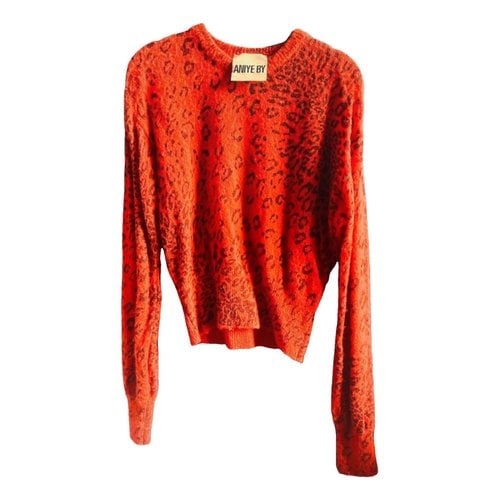 Pre-owned Aniye By Wool Jumper In Orange