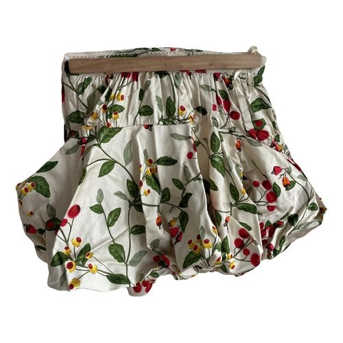 Pre-owned Agua By Agua Bendita Mini Skirt In Multicolour