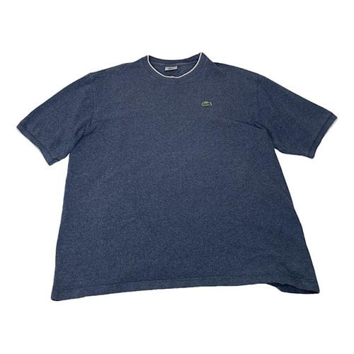 Pre-owned Lacoste T-shirt In Blue