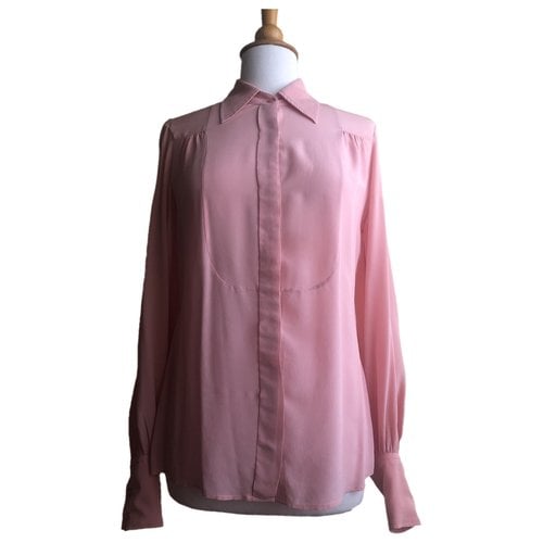 Pre-owned Isabel Marant Silk Blouse In Pink