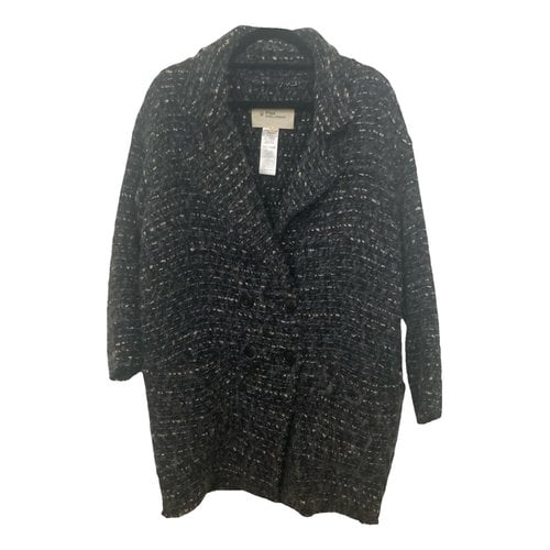 Pre-owned Isabel Marant Étoile Wool Coat In Anthracite