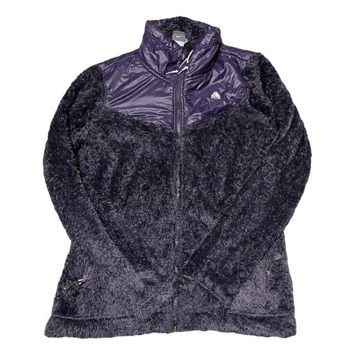Pre-owned Nike Vest In Purple