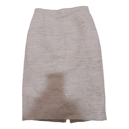 Pre-owned Dsquared2 Mid-length Skirt In Beige