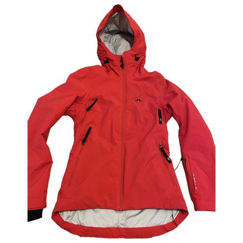 Pre-owned J. Lindeberg Coat In Red