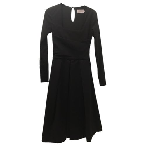 Pre-owned Preen By Thornton Bregazzi Mid-length Dress In Black