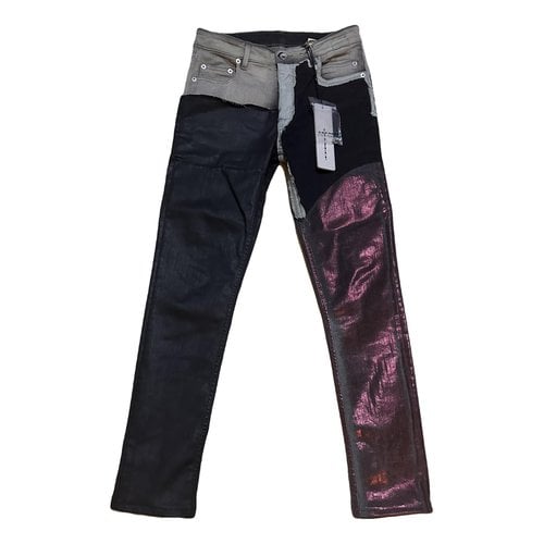 Pre-owned Rick Owens Drkshdw Slim Jeans In Multicolour