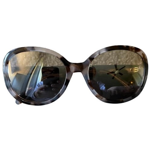 Pre-owned Givenchy Oversized Sunglasses In Brown