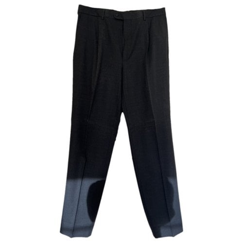 Pre-owned Loewe Trousers In Anthracite
