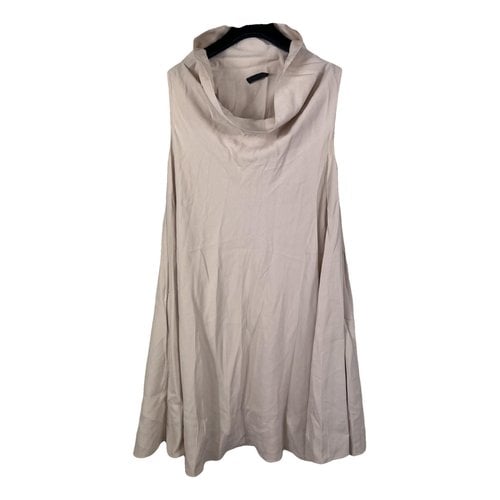 Pre-owned The Row Tunic In Beige