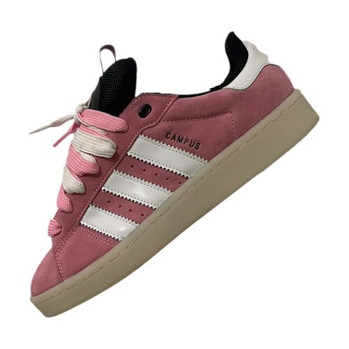 Pre-owned Adidas Originals Low Trainers In Pink