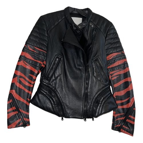 Pre-owned 3.1 Phillip Lim / フィリップ リム Exotic Leathers Biker Jacket In Black