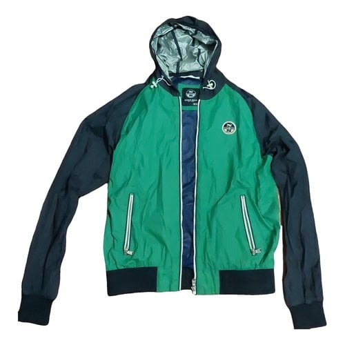 Pre-owned North Sails Jacket In Green