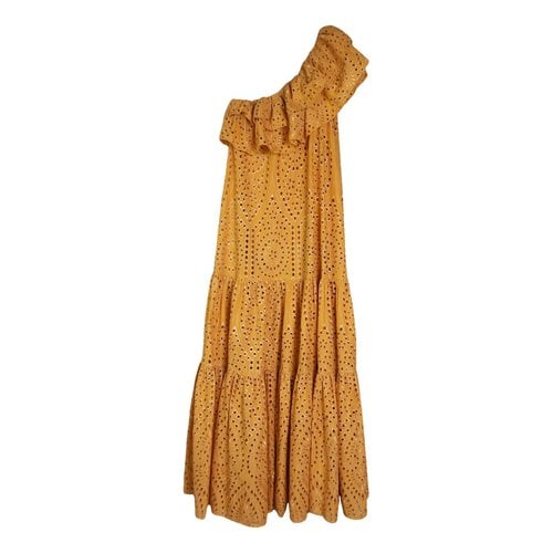 Pre-owned Lisa Marie Fernandez Maxi Dress In Yellow