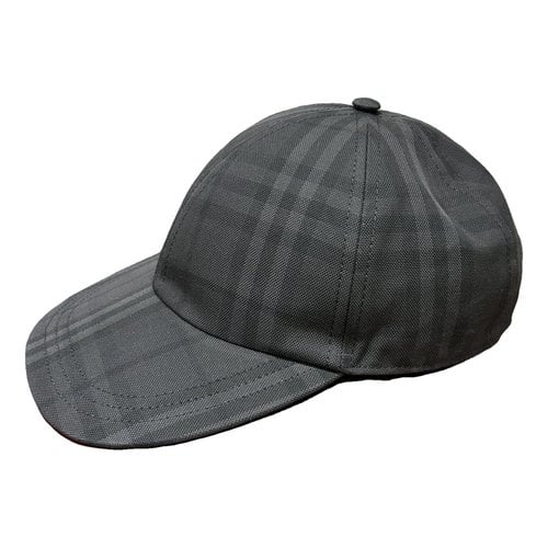 Pre-owned Burberry Hat In Anthracite