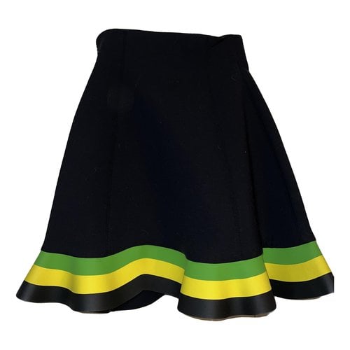 Pre-owned Jw Anderson Mini Skirt In Black
