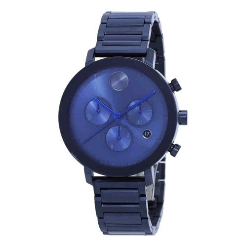 Pre-owned Movado Watch In Multicolour
