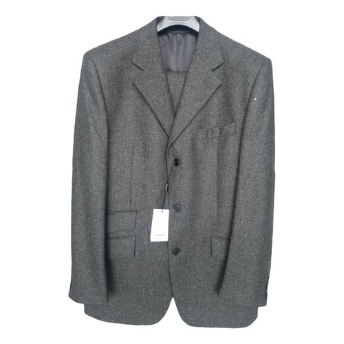 Pre-owned Cacharel Wool Suit In Grey