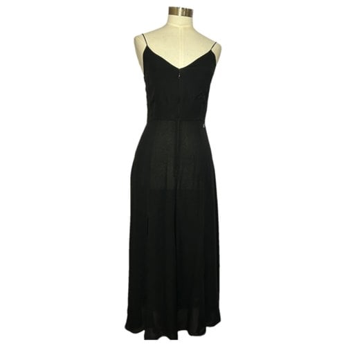 Pre-owned Chanel Silk Jumpsuit In Black