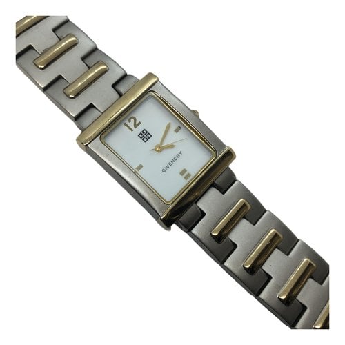 Pre-owned Givenchy Watch In Metallic