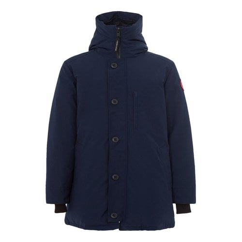 Pre-owned Canada Goose Parka In Blue