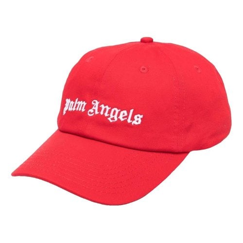 Pre-owned Palm Angels Hat In Red
