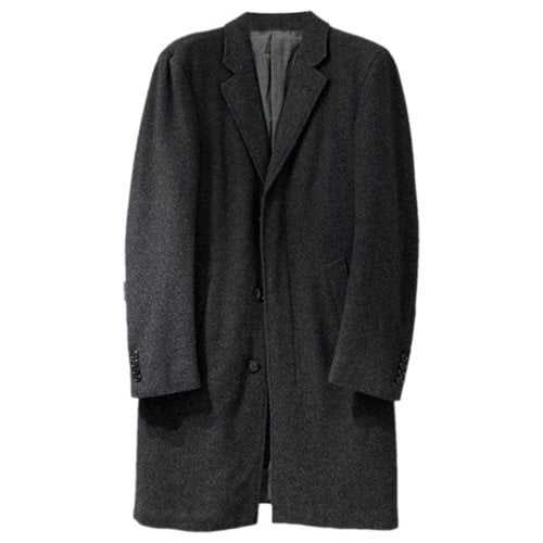 Pre-owned Ermenegildo Zegna Cashmere Coat In Grey