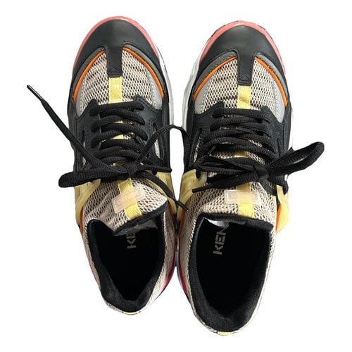 Pre-owned Kenzo Sonic Leather Trainers In Other