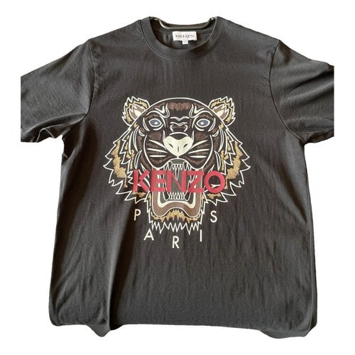Pre-owned Kenzo Tiger T-shirt In Black