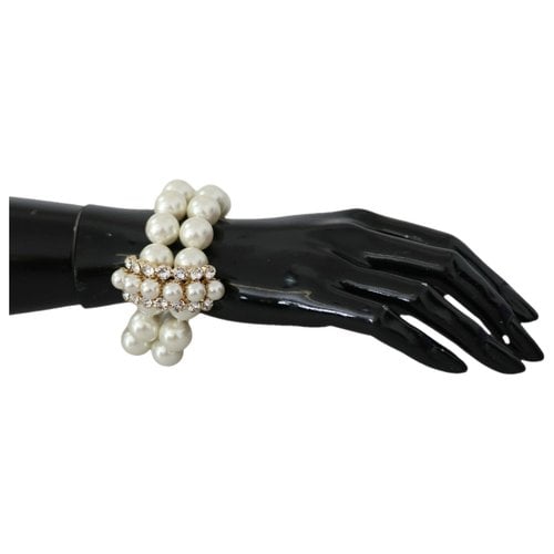 Pre-owned Dolce & Gabbana Bracelet In White