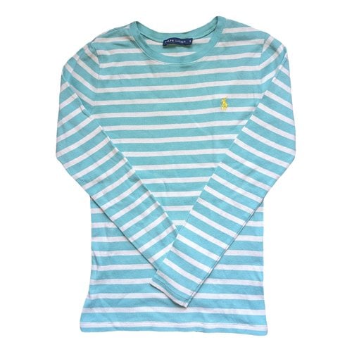 Pre-owned Ralph Lauren Jumper In Turquoise