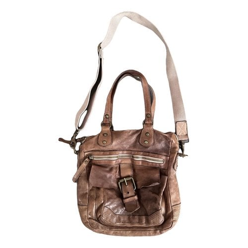 Pre-owned Campomaggi Leather Bag In Brown