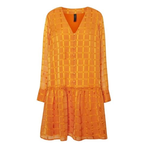 Pre-owned Y.a.s. Mid-length Dress In Orange