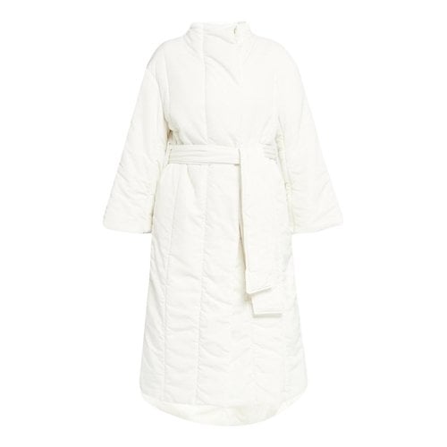 Pre-owned By Malene Birger Coat In White