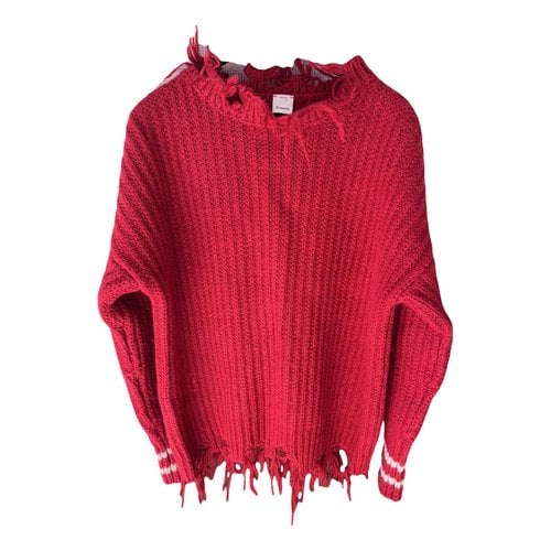 Pre-owned Pinko Wool Jumper In Red
