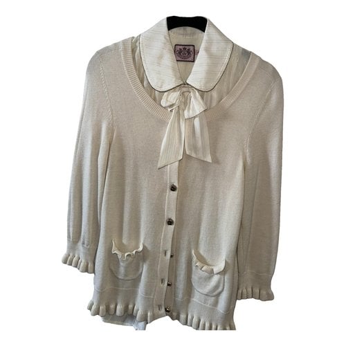 Pre-owned Juicy Couture Wool Twin-set In Beige