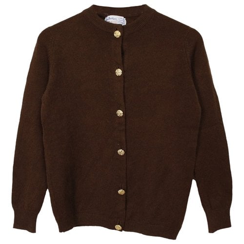 Pre-owned Ballantyne Cashmere Cardigan In Brown