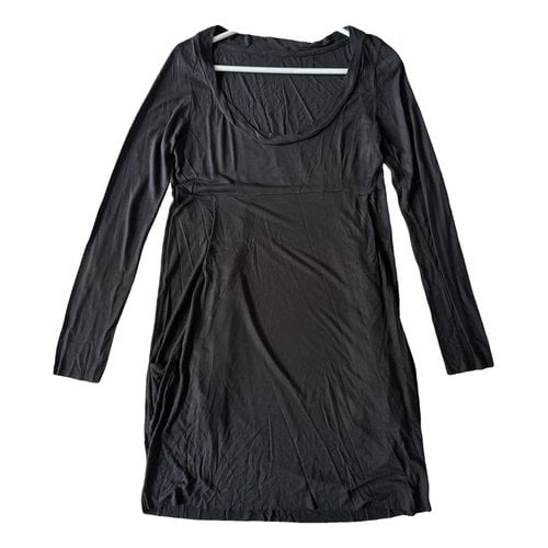Pre-owned Berenice Mid-length Dress In Black