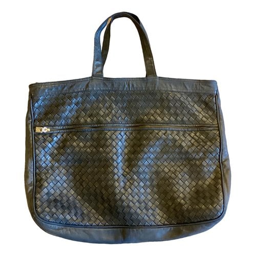 Pre-owned Colombo Leather Handbag In Blue