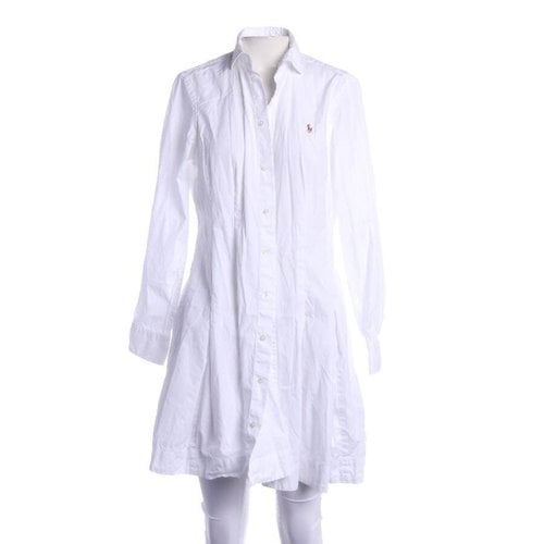 Pre-owned Polo Ralph Lauren Dress In White