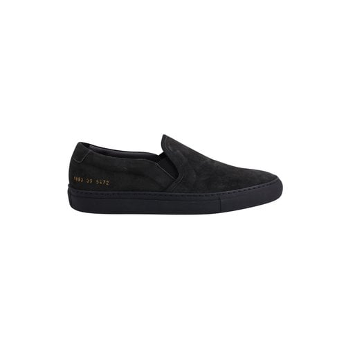 Pre-owned Common Projects Flats In Black