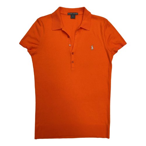 Pre-owned Ralph Lauren Polo In Orange