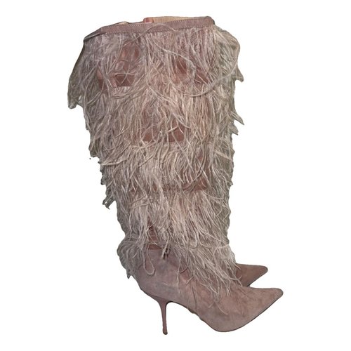 Pre-owned Jeffrey Campbell Boots In Pink