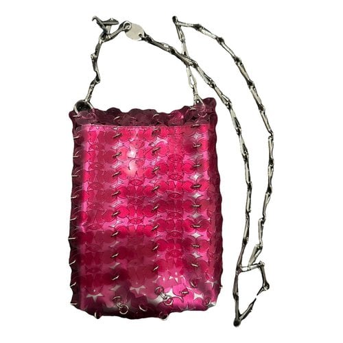 Pre-owned Paco Rabanne Nano 1969 Handbag In Pink