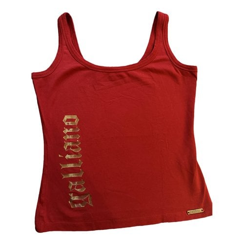 Pre-owned John Galliano Camisole In Red